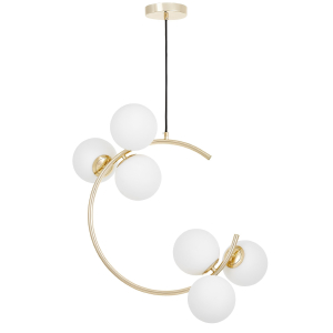 Светильник подвесной Lumina Deco Bonio LDP 7031-6 F.GD