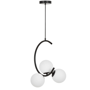 Светильник подвесной Lumina Deco Bonio LDP 7031-3 BK