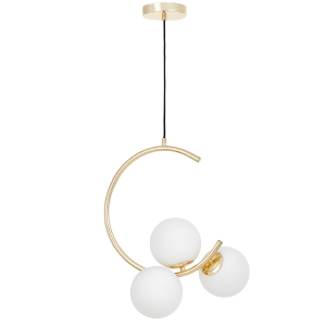 Светильник подвесной Lumina Deco Bonio LDP 7031-3 F.GD