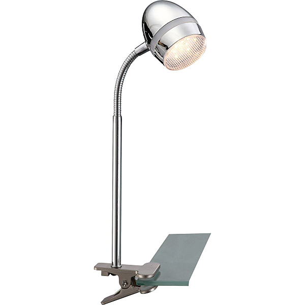 Настольная лампа на прищепке Globo Manjola 56206-1K